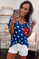 American Star Blue Shirt