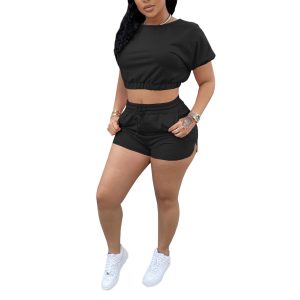 Black Two Piece Set
