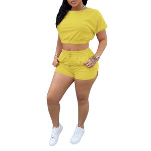 Yellow Two Piece Set