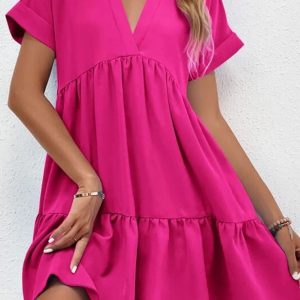 Fuchsia Pink Dress