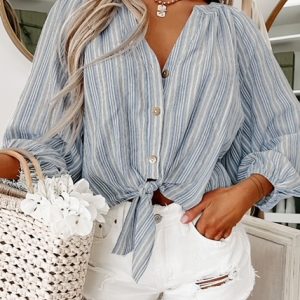 Striped Linen Shirt